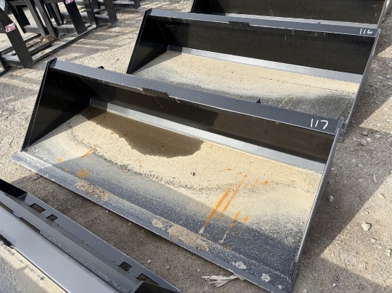 New Swict 78in Skid Steer Bucket