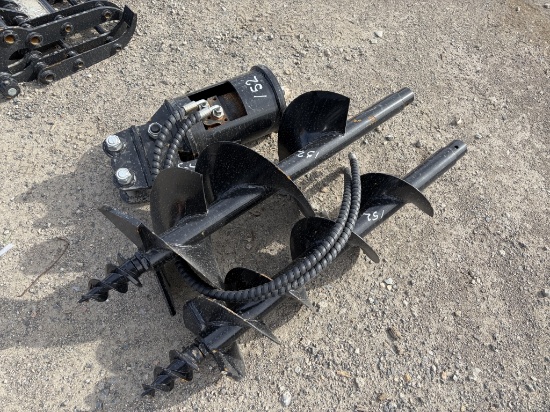 New Sdlanch Mini Excavator Auger W/ Bits