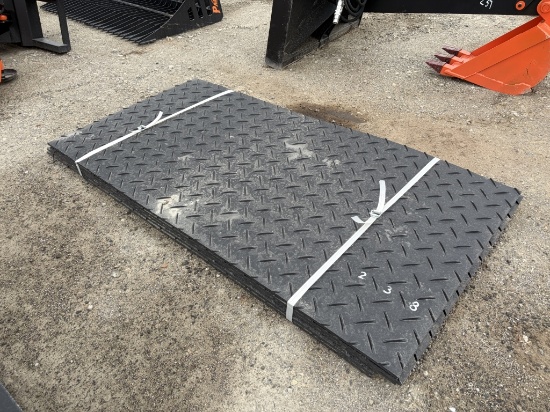 New 5pcs 39in x 79in Equipment Ground Mats