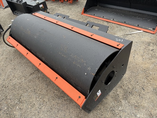 New Pabreak 73in Skid Steer Hyd Roller