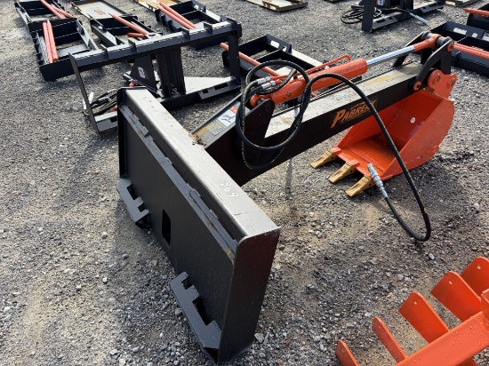 New Pabreak Skid Steer Stationary Backhoe