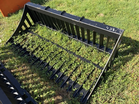 New Pabreak 64in Skid Steer Skeleton Bucket