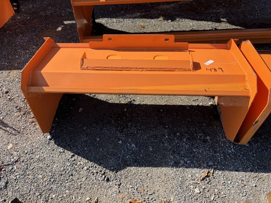 New KC 48in Mini Skid Steer Snow Pusher