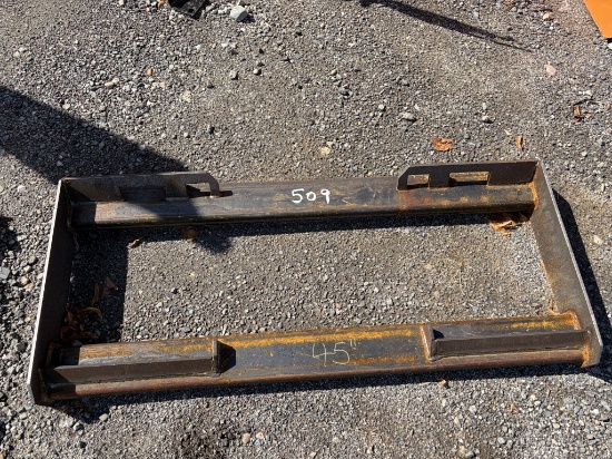 New KC 45in Skid Steer Mounting Frame