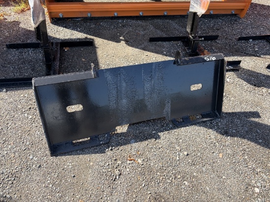 New KC Skid Steer Hitch Plate