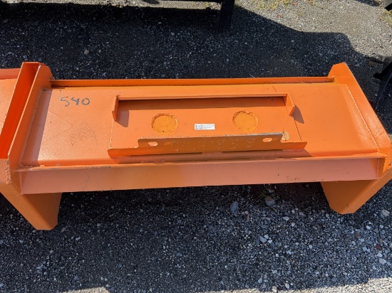 New KC 48in Mini Skid Steer Snow Pusher