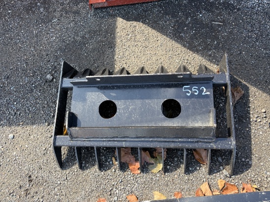 New KC Mini Skid Steer Rake
