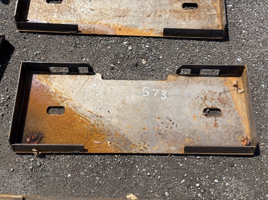 New KC Skid Steer Mounting Plate