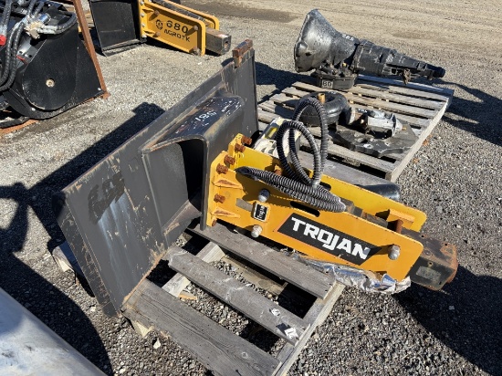 Trojan TH35 Skid Steer Hydraulic Breaker