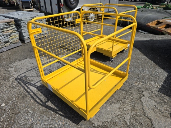 New 36in x 36in Forklift Safety Cage