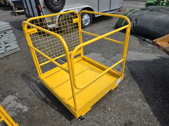 New 36in X 36in Forklift Safety Cage