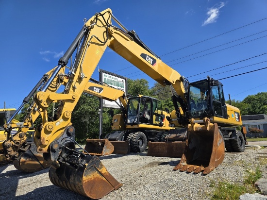2014 Caterpillar M322d Wheeled Excavator
