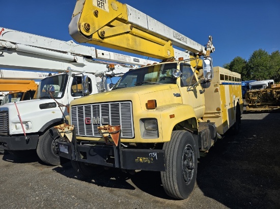 1996 Gmc Topkick Bucket Truck