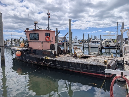 1954 24 Ton Steel Work Boat Tug