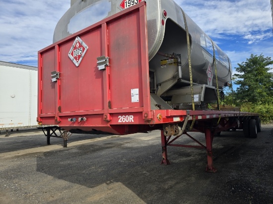 2009 Wade Services 40 Ton Flat Deck Trailer