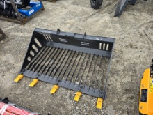 New Future RB44 Mini Skidsteer Rock Bucket