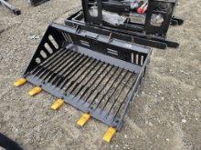 New Future RB44 Mini Skidsteer Rock Bucket