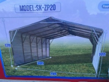 New Future 20ft X 30ft Steel Carport