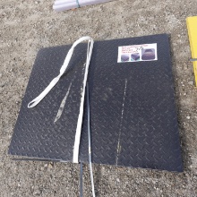 New 20pcs 3ft X 4ft Black Steel Diamond Plate