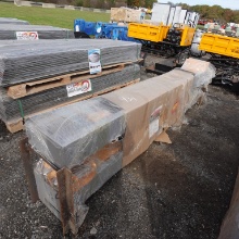 New Tpl 10000lbs Two Post Lift Gray