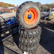 New Set (4) Forerunner 10-16.5 Tires And Rims