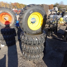 New Set (4) Forerunner 10-16.5 Tires And Rims