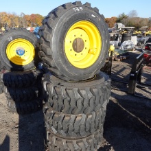 New Set (4) Forerunner 10-16.5 Tires And Rims