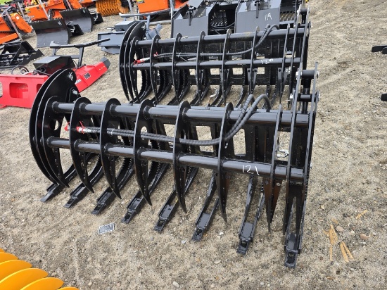 New Future Clg72 Skid Steer Curved Log Grabber