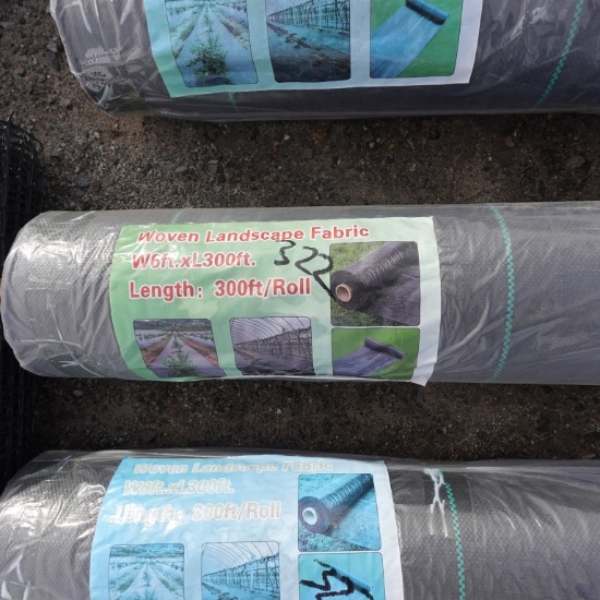 New 6ft X 300ft Woven Landscape Fabric