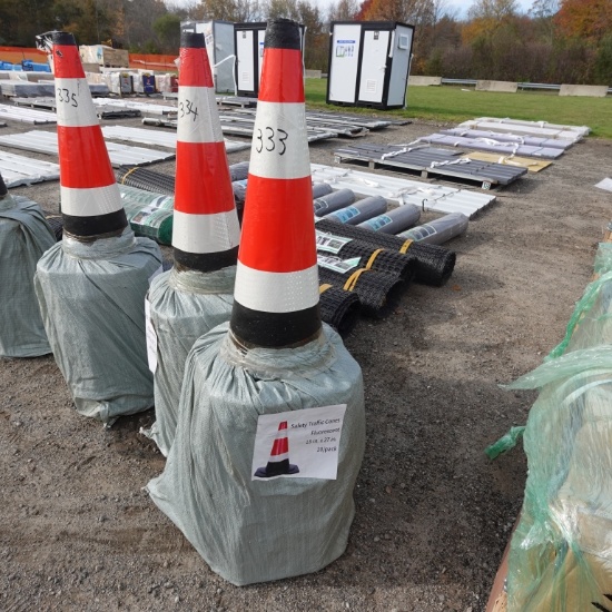 New 20pcs 27in Traffic Cones
