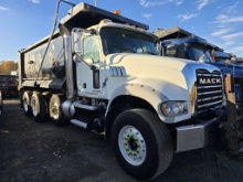 2010 Mack Granite Gu713 Triaxle Dump Truck