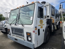 Mack Cabover Side Load Compactor