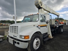 2000 International 4700 Boom Crane Truck
