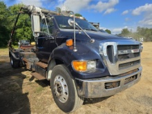 2015 Ford F750 Hook-n-go Truck