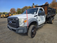 2012 Ford F550 Stake Body W/ Crane