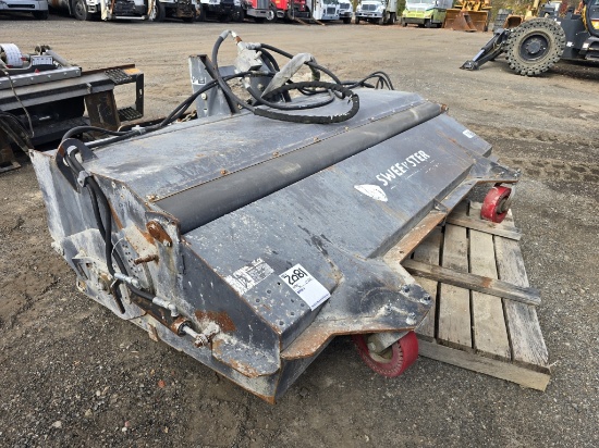 Paladin Sweepster Loader Hyd Broom