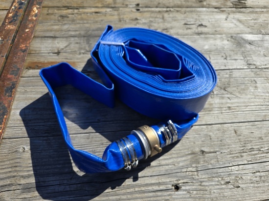 New 2in x 50ft Discharge Water Hose