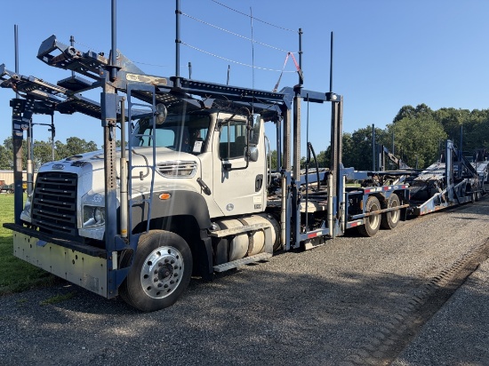 2016 Freightliner 114sd Autohauler W/ Trailer