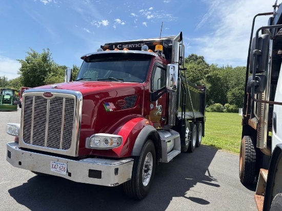 2016 Peterbilt 567 Tri-axle Dump Truck