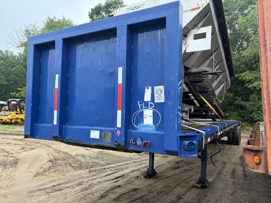 1989 Great Dane 45ft Steel Flatbed Trailer