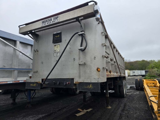 2001 Trailstar 28ft End Dump Trailer