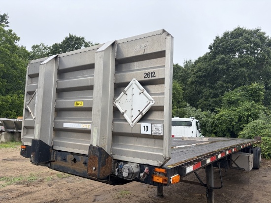 2008 Transcraft Tl2000n 45ft Steel Flatbed Trailer
