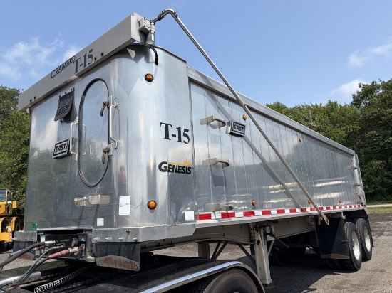 2021 East Aluminum 28ft Dump Trailer