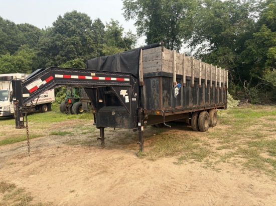 Pj Dd202 Tandem Axle Gooseneck Dump Trailer