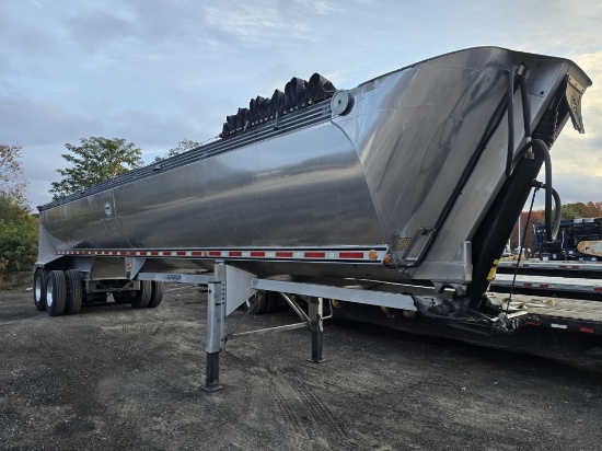 2016 Mac 40 Ton Frameless Dump Trailer