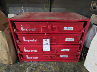 Imperial Steel 4-Drawer Sliding Storage Rack