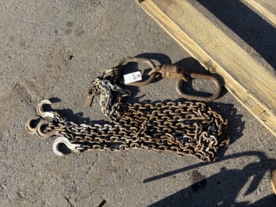 7ft x 3/8in 4 Leg Chain Sling