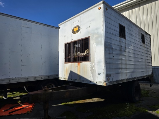 Fruehauf Box Trailer W/ Onan Generator
