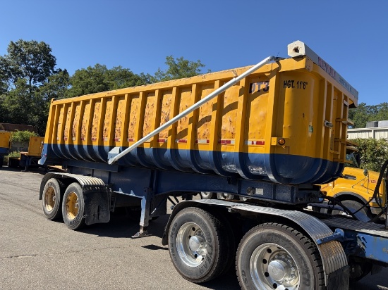 1986 Fruehauf 40 Ton Dump Trailer