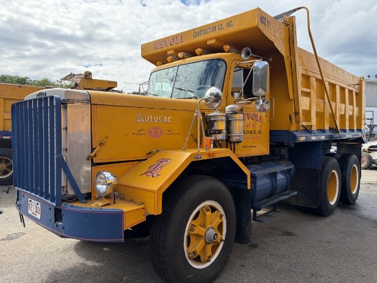 1974 Autocar Dc9964 10 Wheel Dump Truck
